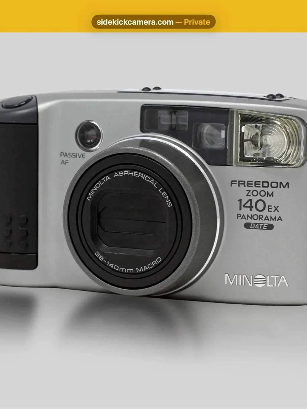 Minolta Freedom Zoom 140EX Silver Compact Film Camera